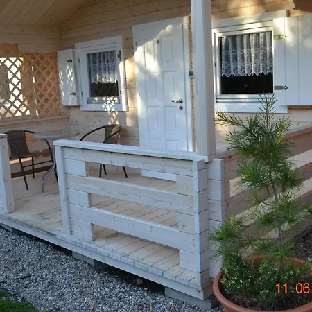 Деревянный коттедж Letniskowe